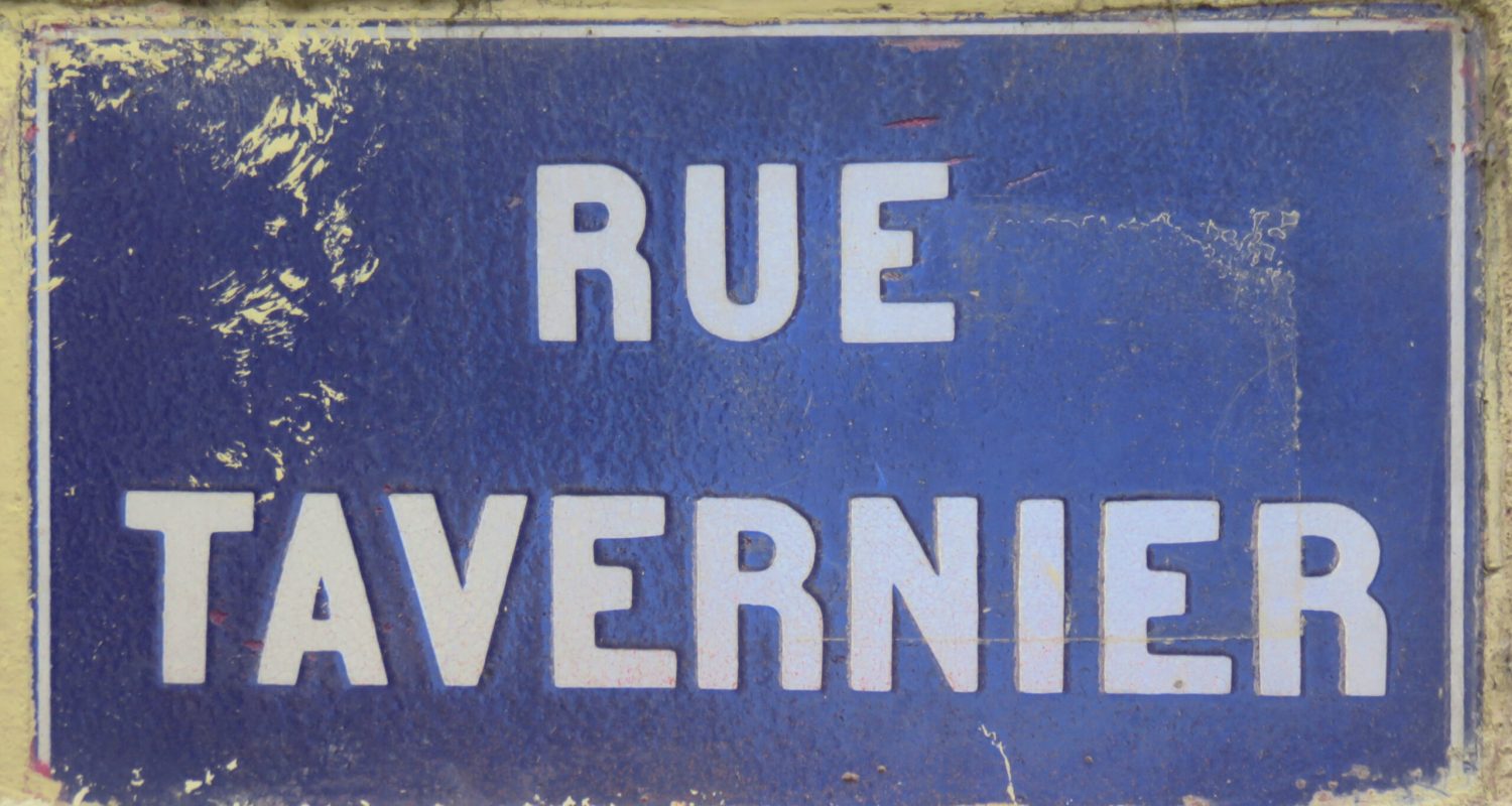 Lyon_1er_-_Rue_Tavernier_-_Plaque_(mars_2019)